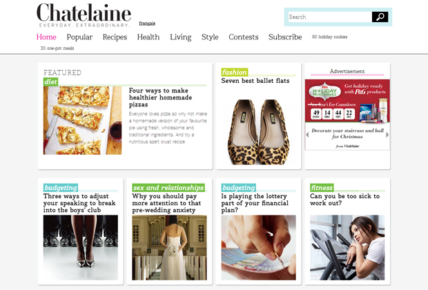 Chatelaine screenshot